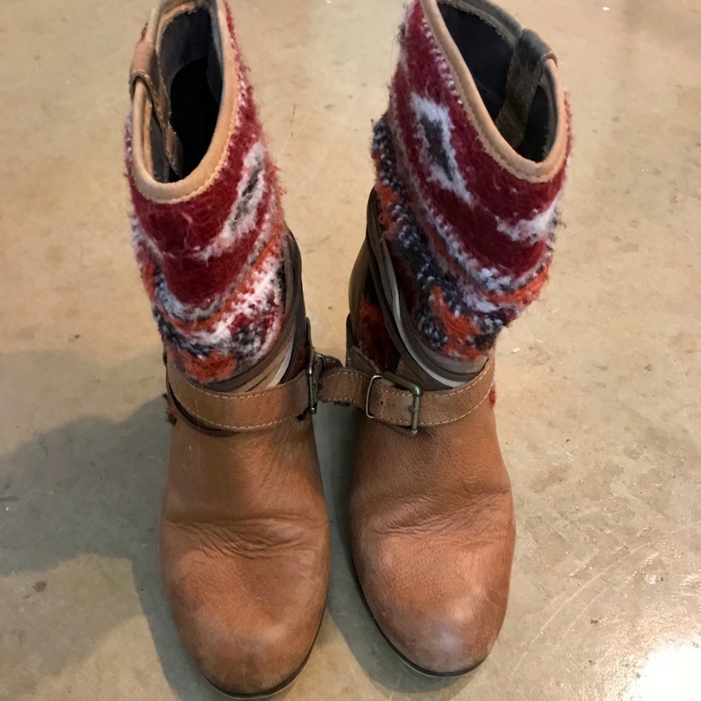 Steve Madden heeled booties